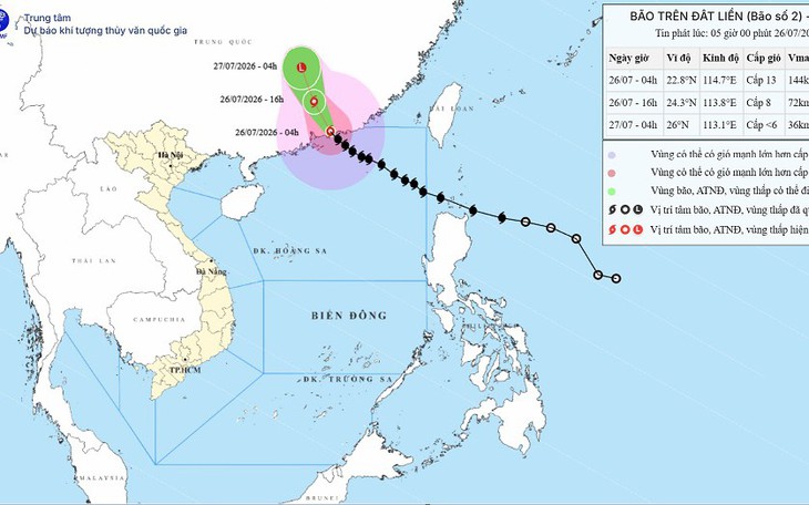 Cơn Bão Số 2: Những Điều Cần Lưu Ý và Dự Báo Thời Tiết