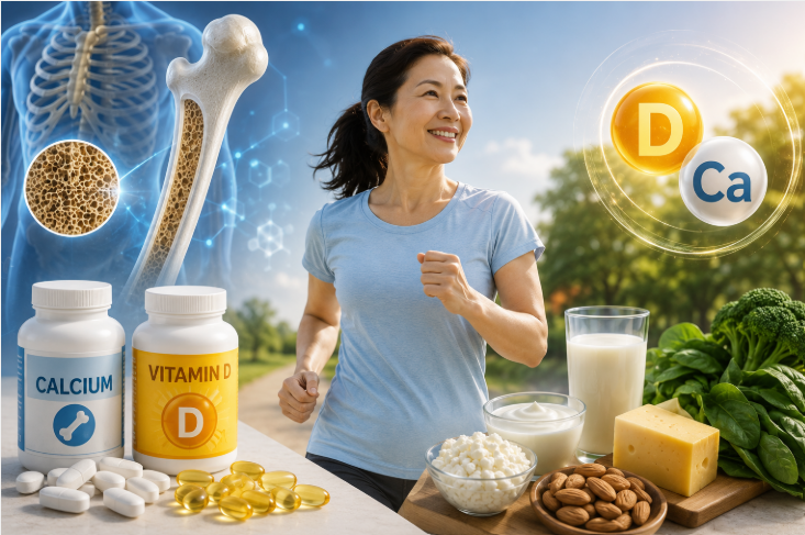 Uống vitamin D và canxi mỗi ngày có hiệu quả để bảo vệ xương không? - Ảnh 1.