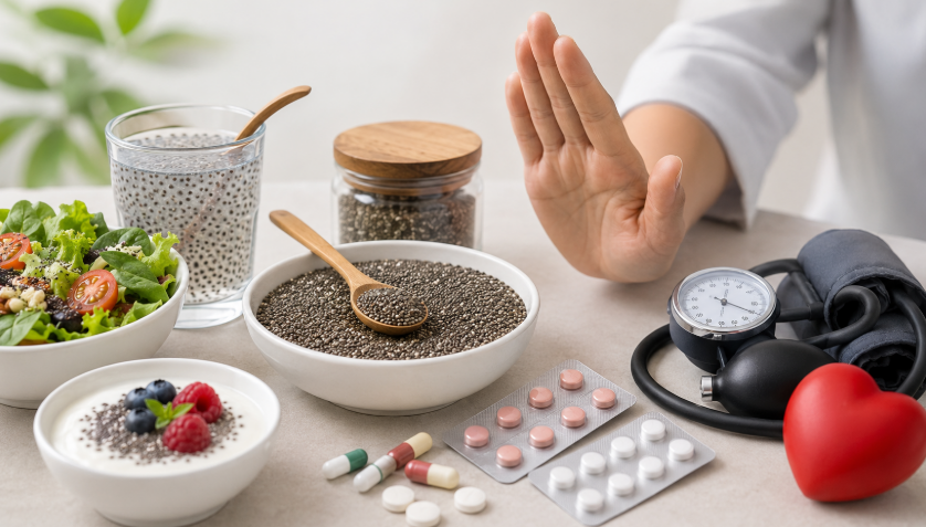 Hạt Chia và Những Điều Cần Biết Cho Người Dùng Thuốc