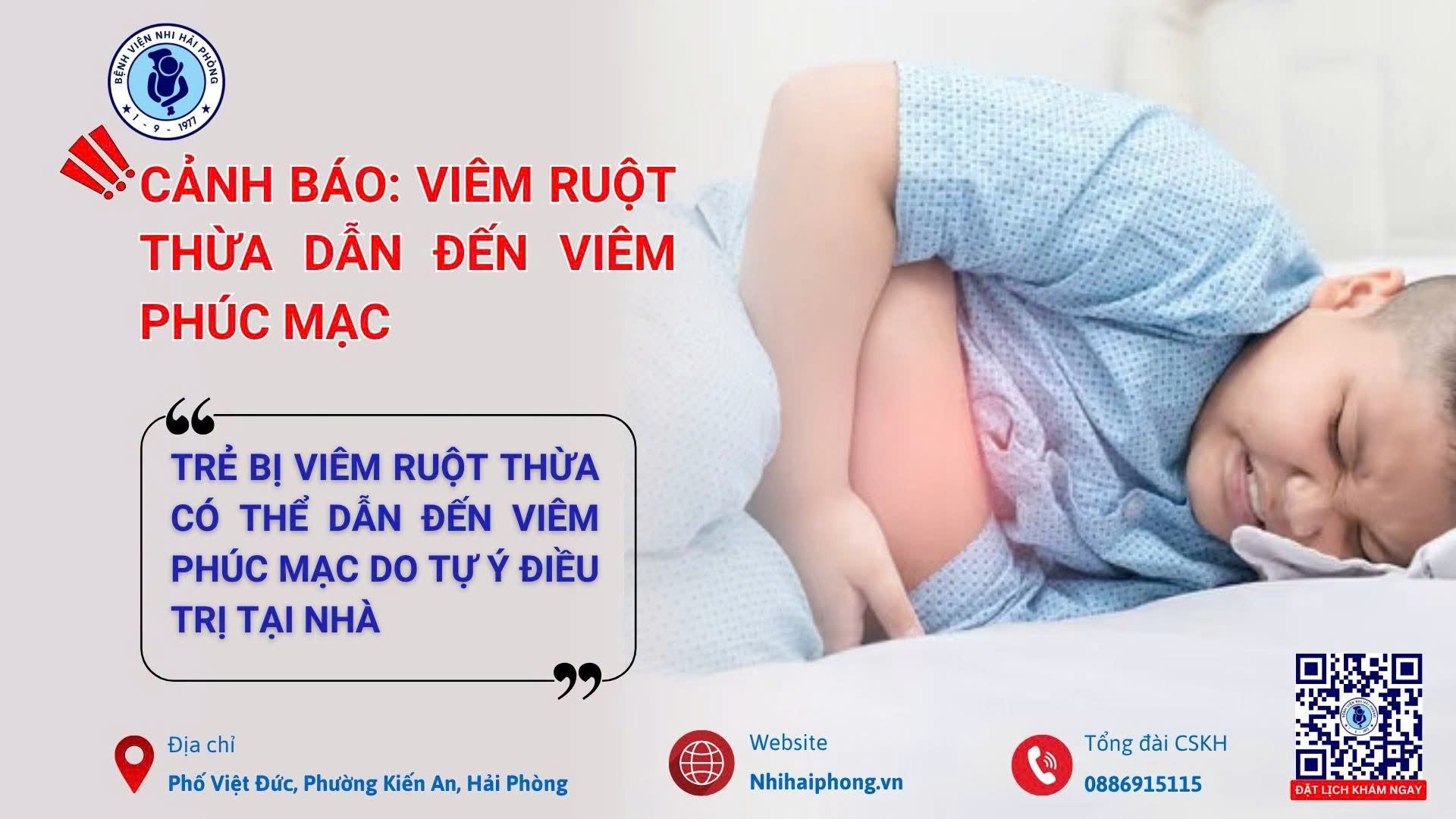 Cảnh Báo Về Viêm Ruột Thừa Ở Trẻ: Tại Sao Tự Điều Trị Là Nguy Hiểm?