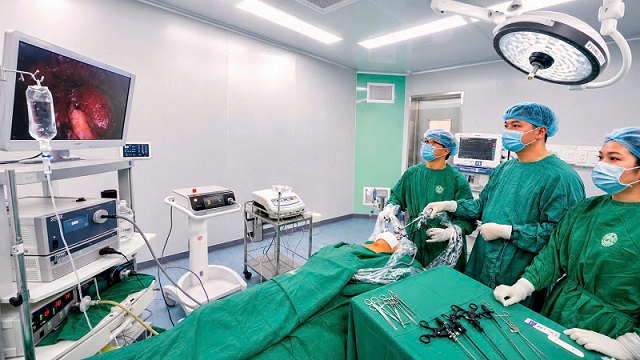 Bệnh nhân được phẫu thuật tại Bệnh viện Đa khoa Hà Giang.