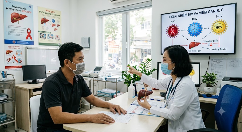HIV và Viêm Gan B, C: Hiểm Họa Tiềm Ẩn Đối Với Sức Khỏe Lá Gan
