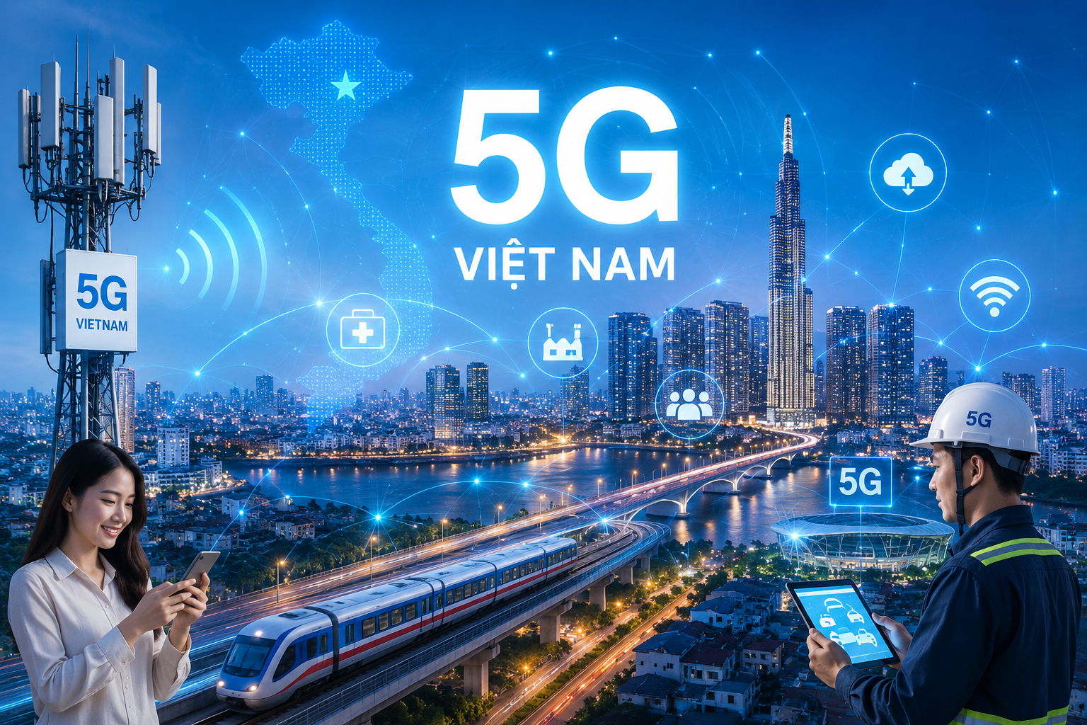 Việt Nam Nhanh Chóng Tiến Vào Thế Giới 5G: Những Thành Tựu Ấn Tượng