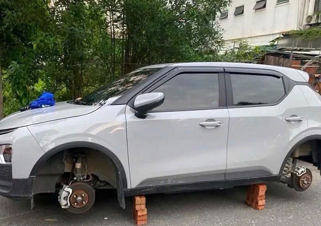 Khám Phá Vụ Trộm Bánh Xe Tại Khu Đô Thị Thanh Hà- Ảnh 2.