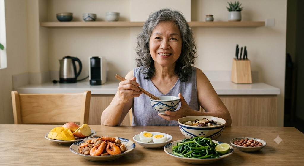 Thực phẩm giàu protein cho người cao tuổi - Ảnh 1.