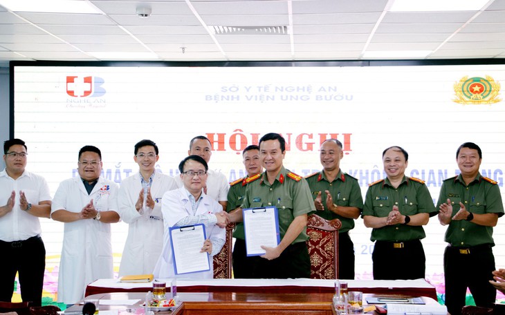 Bệnh viện Ung bướu Nghệ An ra mắt mô hình an toàn không gian mạng