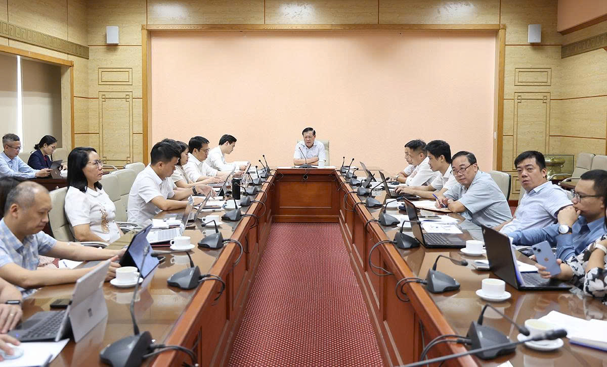 Quang cảnh cuộc họp.  Ảnh: Trần Minh