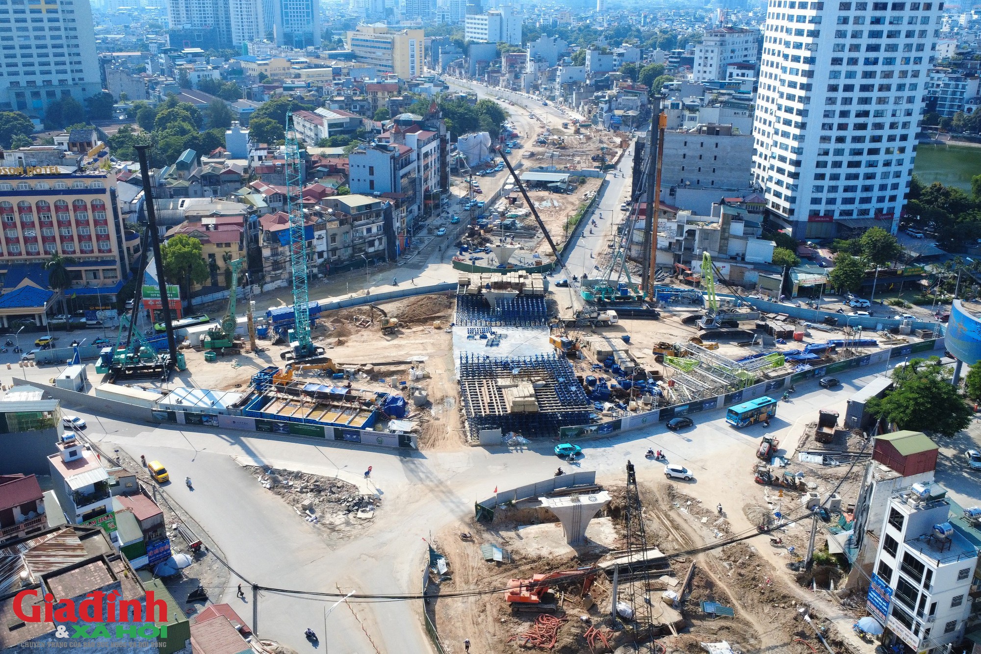 Đẩy Mạnh Thi Công Dự Án Vành Đai 1 Hoàng Cầu – Voi Phục Tại Hà Nội