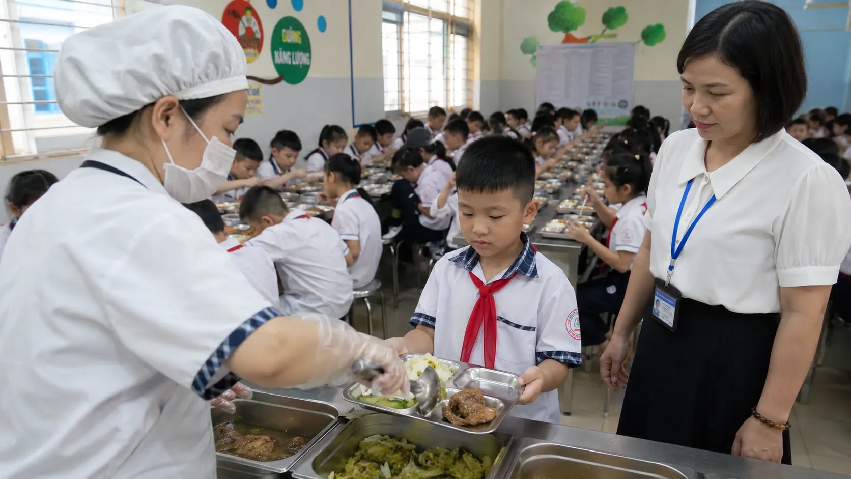 Hơn 600 đơn vị đăng ký cung ứng bữa ăn học đường tại Hà Nội- Ảnh 1.