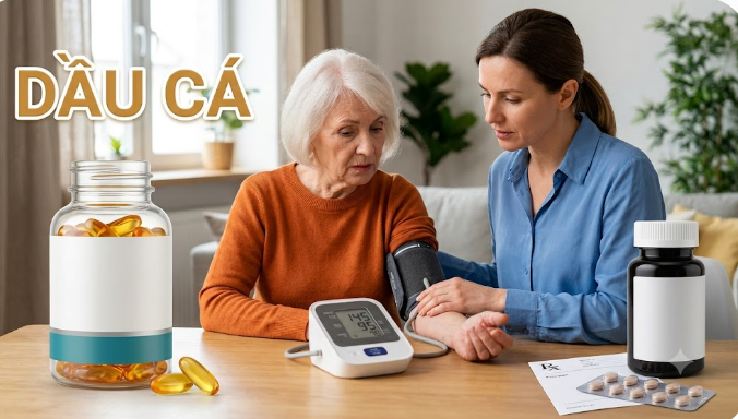 Lợi Ích Của Dầu Cá Đối Với Người Tăng Huyết Áp: Những Điều Cần Biết