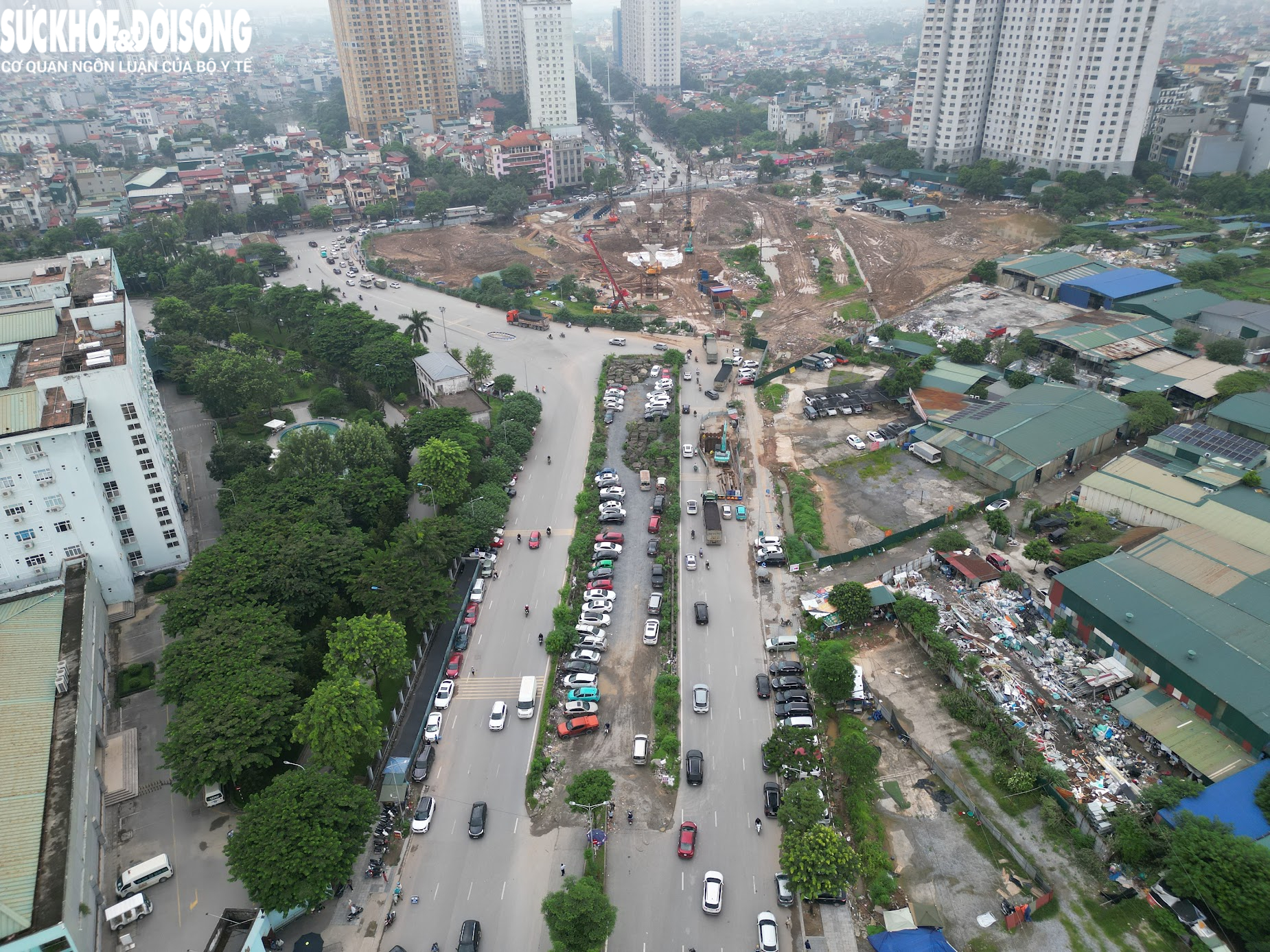 edit-dji0985-1786285712838669021637 Dự án đường bao quanh Khu tưởng niệm Chu Văn An - Ảnh 2.