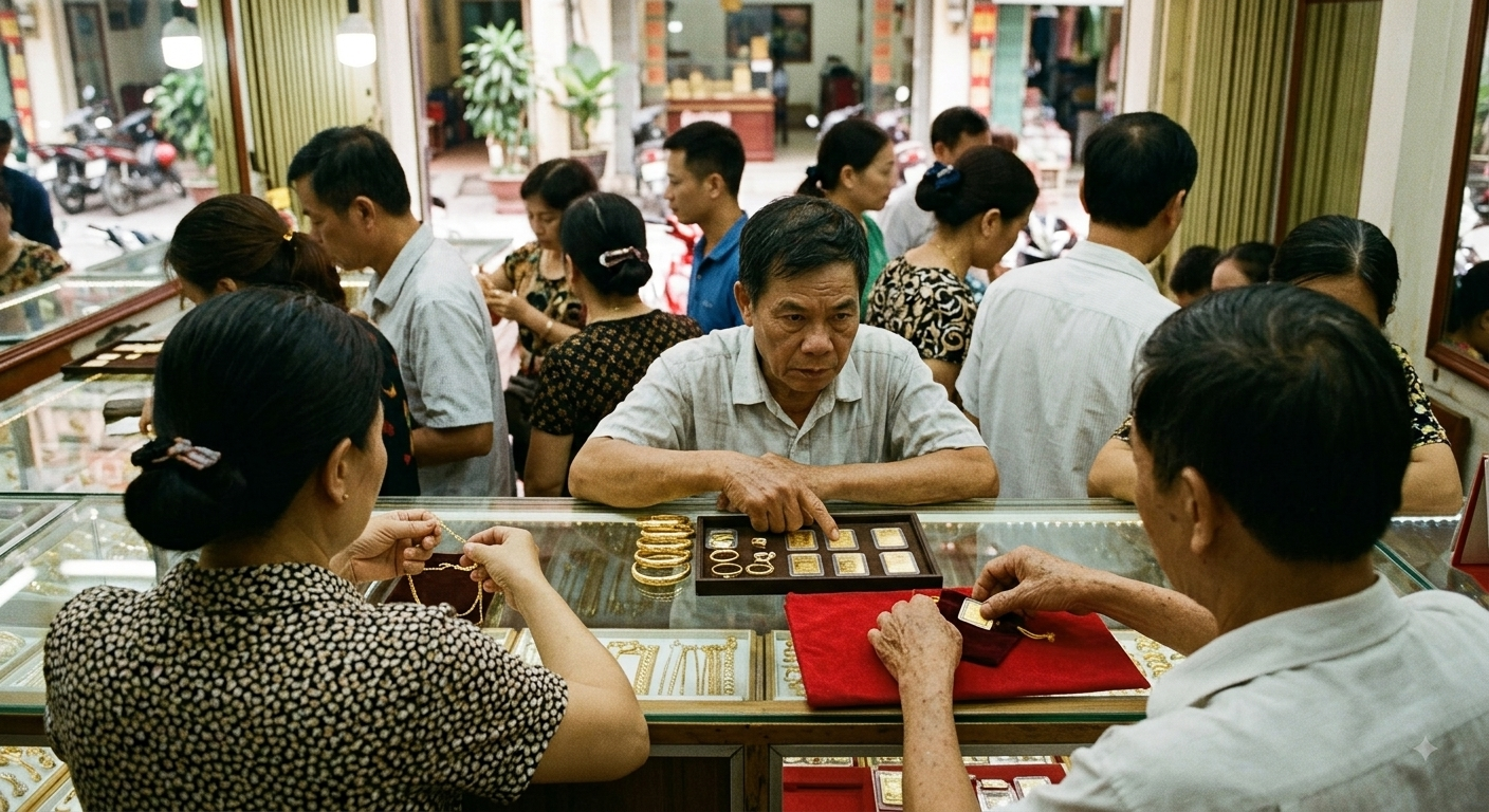 Hà Nội Thắt Chặt Kiểm Soát Thị Trường Vàng và Ngoại Tệ