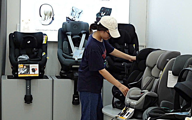 ghế an toàn cho trẻ em - Ảnh 1.