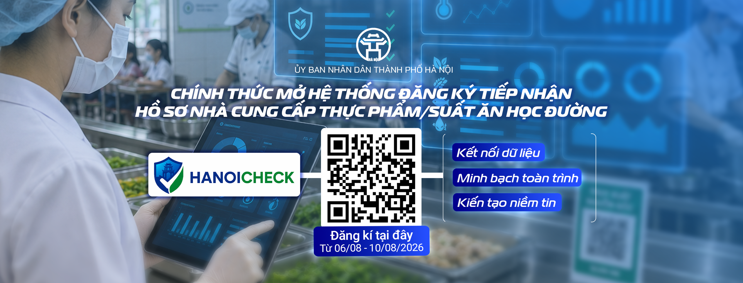 Cổng thông tin cung cấp thực phẩm học đường Cổng thông tin cung cấp thực phẩm học đường