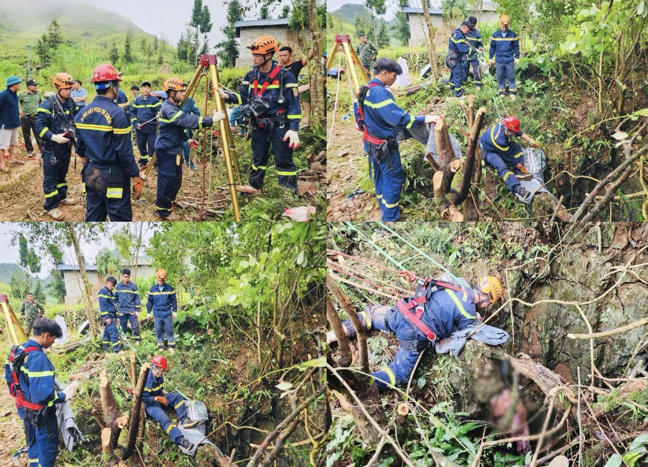 Tragedy in Tuyen Quang: Man Dies After Falling into Cave