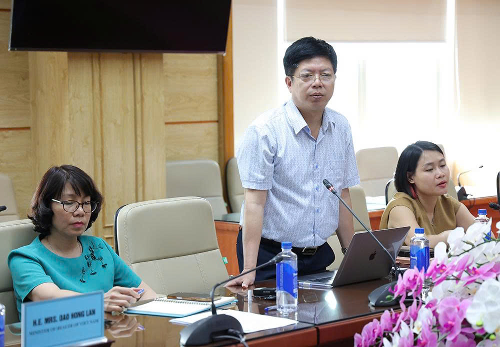 Bộ Y tế và WHO thúc đẩy hợp tác về chăm sóc sức khỏe ban đầu, phòng bệnh và hoàn thiện chính sách y tế- Ảnh 5.