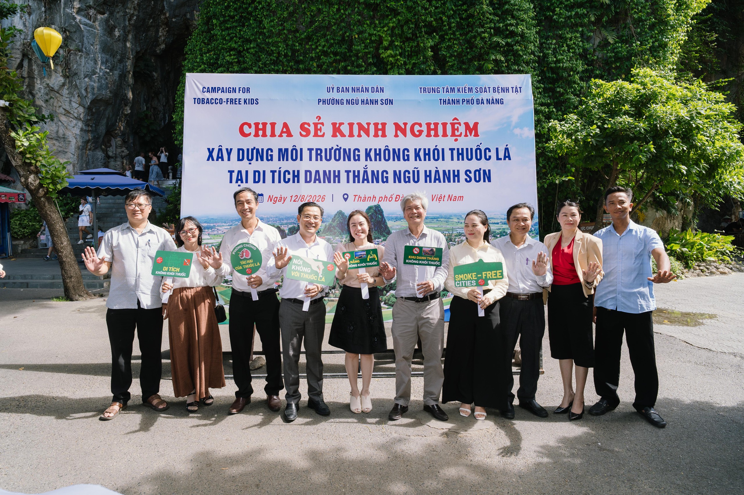 Xây dựng Ngũ Hành Sơn thành môi trường không khói thuốc - Ảnh 5.