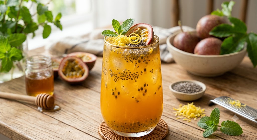 Khám Phá Công Thức Nước Chanh Leo Hạt Chia Cho Sắc Đẹp và Sức Khỏe