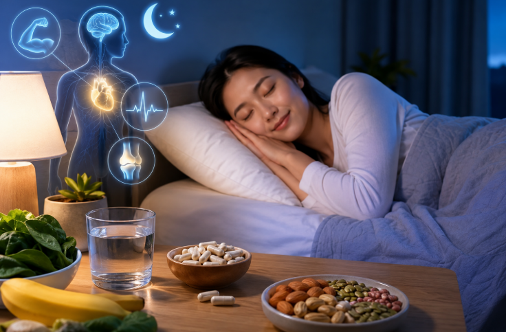 Khám Phá 6 Lợi Ích Của Magie Khi Bổ Sung Trước Giấc Ngủ