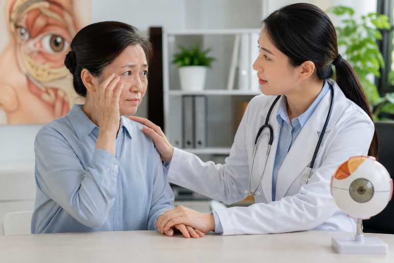 Ảnh hưởng của bệnh mắt do tuyến giáp đến cuộc sống hàng ngày