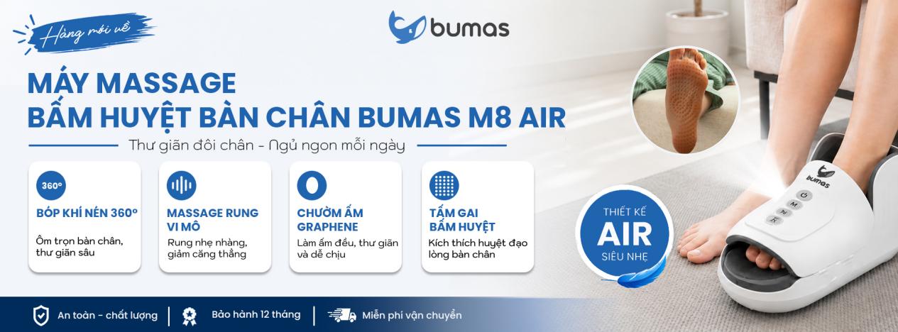 Khám Phá Giày Massage Thông Minh BUMAS M8 AIR- Ảnh 1.