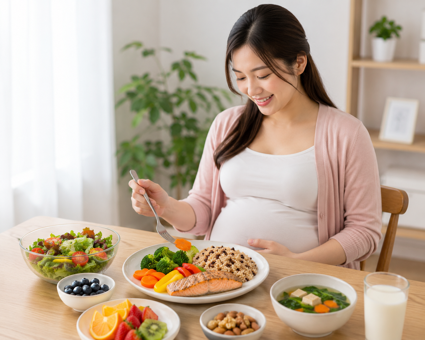 Chế Độ Dinh Dưỡng An Toàn Cho Thai Phụ Mỡ Máu Cao