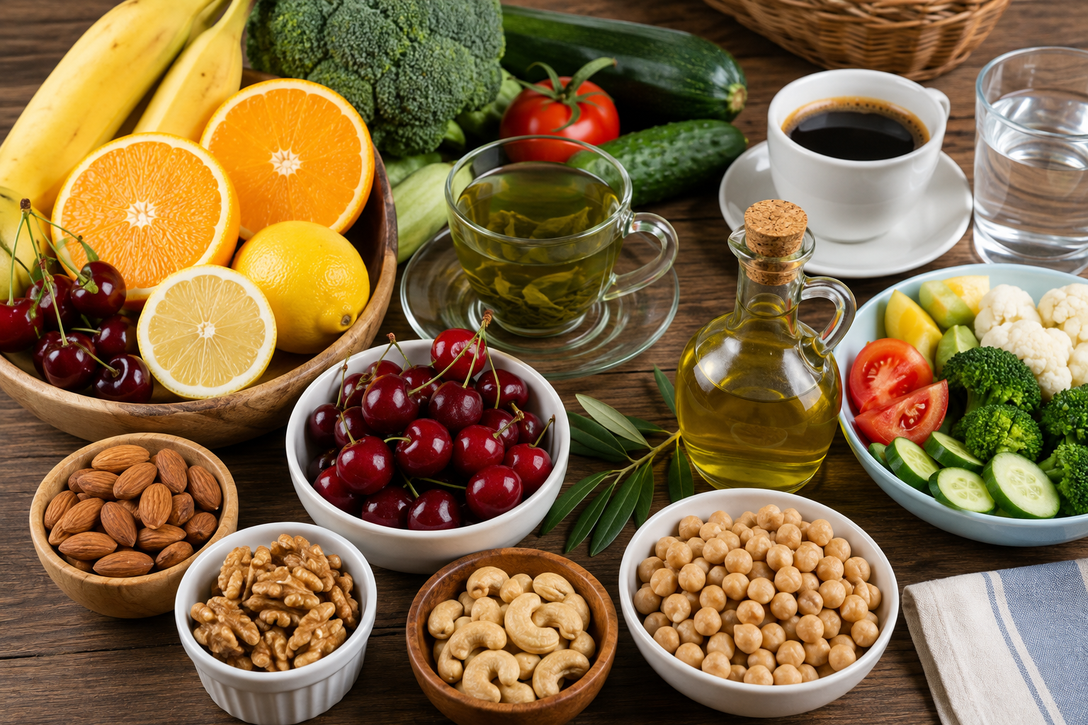 Top 5 Loại Thực Phẩm Giúp Kiểm Soát Acid Urico và Ngăn Ngừa Gout