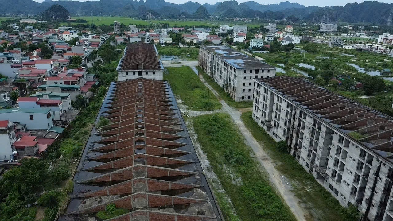 Một trong bốn tòa nhà tại dự án