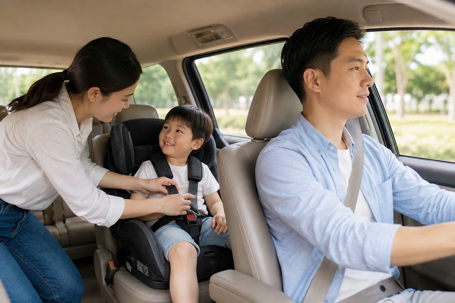 Chở con đi chơi bằng ô tô: 6 điều cha mẹ cần nhớ để tránh rủi ro- Ảnh 1.
