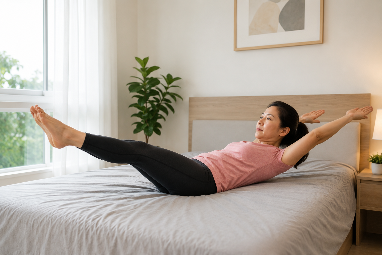 Giải pháp tập luyện trên giường cho người trên 60 tuổi - Ảnh 1.