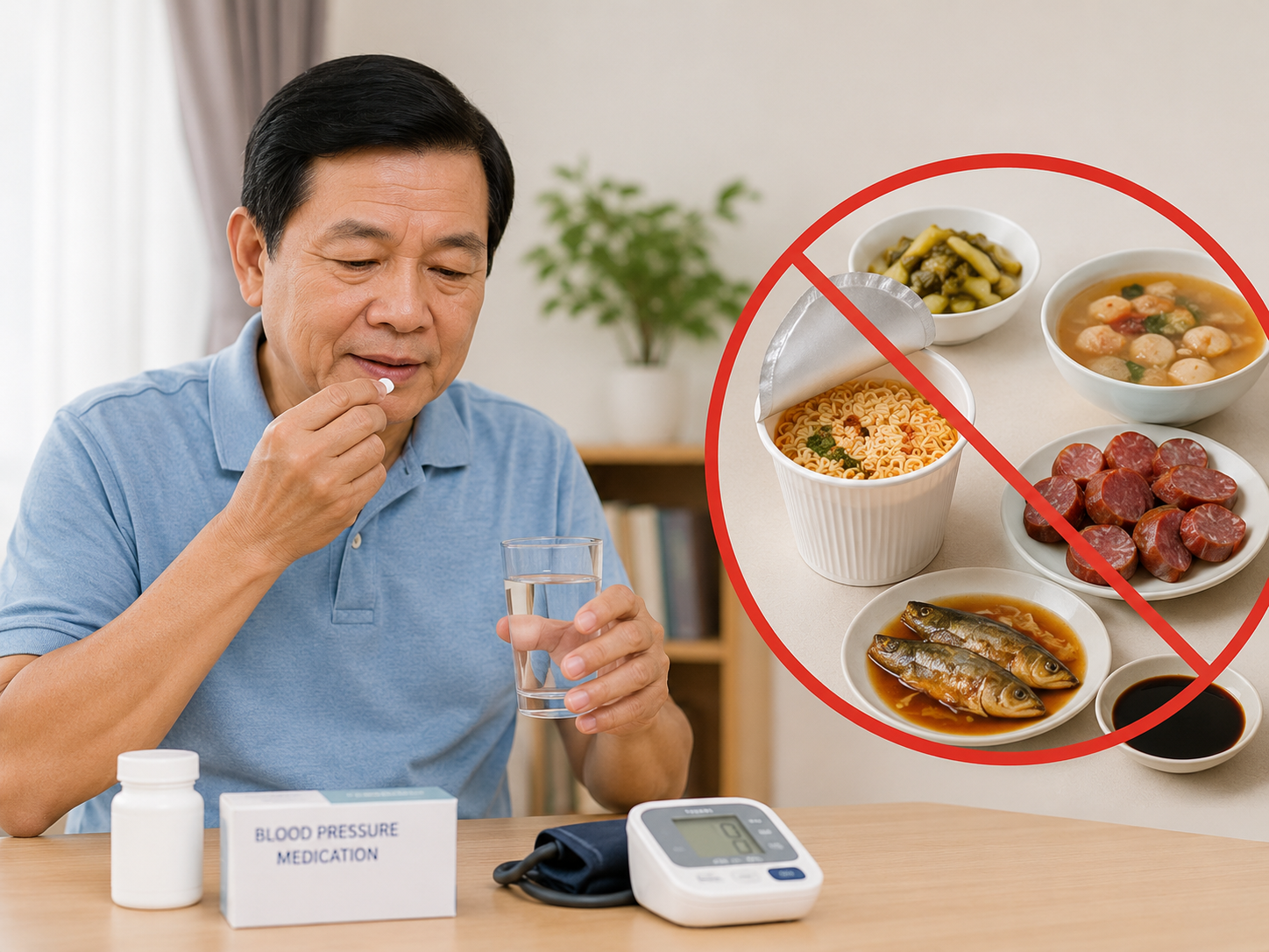 5 nhóm thực phẩm người đang dùng thuốc trị tăng huyết áp nên hạn chế - Ảnh 1.