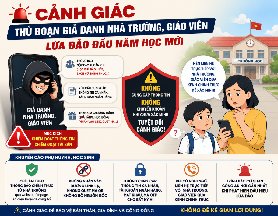 Làm sao để phụ huynh nhận diện và vô hiệu hóa chiêu trò giả danh giáo viên đầu năm học?