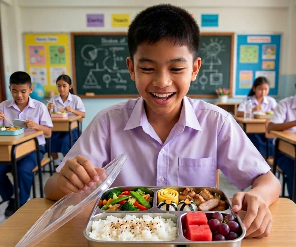 Gợi ý chuẩn hộp cơm trưa dinh dưỡng và hấp dẫn cho bé đi học