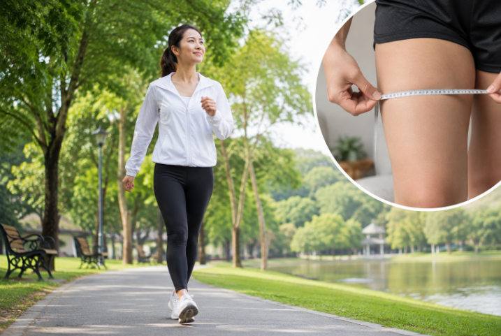 Giảm Mỡ Vùng Đùi Hiệu Quả Nhờ Đi Bộ Thường Xuyên