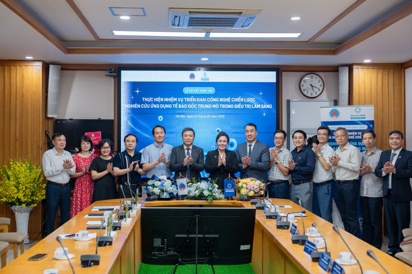 Hợp tác nghiên cứu ứng dụng tế bào gốc trung mô trong điều trị lâm sàng- Ảnh 5.