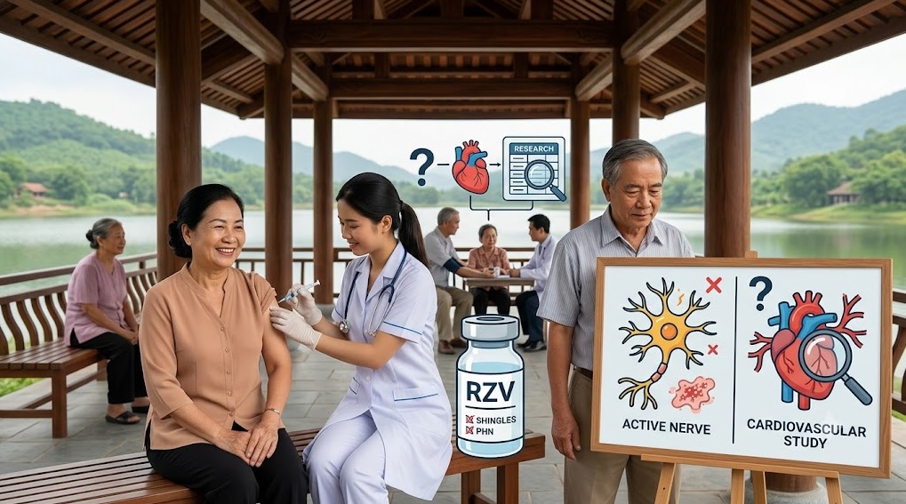 Người cao tuổi tiêm vaccine zona có bảo vệ được mạch máu và tim mạch?- Ảnh 1.